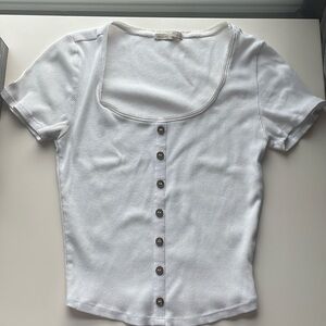 White Babydoll Shirt